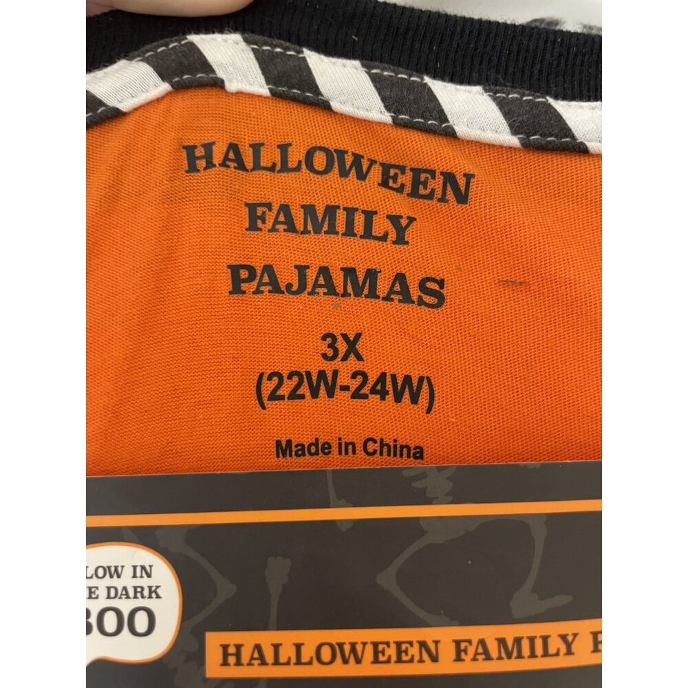 Women's 3XL Halloween Pajamas Boo Crew 2pc Set Matching Family Pajamas - Picture 4 of 4